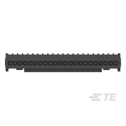 500 pcs - TE Connectivity MICRO CT Series Straight Cable Mount, IDC PCB Socket, 22-Contact, 1-Row, 1.2mm Pitch, IDC Termination