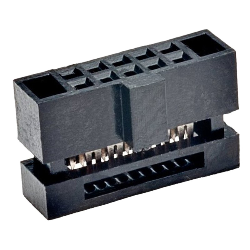 5 pcs - HARWIN 10-Way IDC Connector Socket for Cable Mount, 2-Row