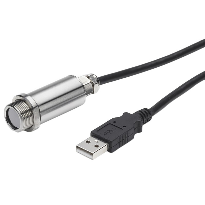 1 pcs - Calex PMU21 USB Infrared Temperature Sensor, 1.45m Cable, -20°C to +1000°C