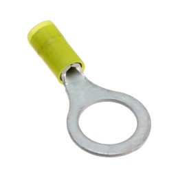 500 pcs - Molex, 19058 Insulated Crimp Ring Terminal, 1/2 (M12) Stud Size, Red