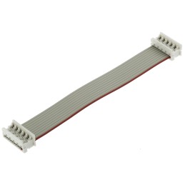500 pcs - Molex Picoflex Series Flat Ribbon Cable, 10-Way, 1.27mm Pitch, 100mm Length, Picoflex IDC to Picoflex IDC