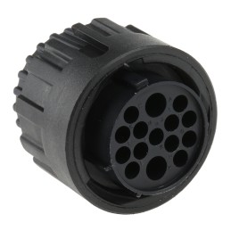 1 pcs - ITT Cannon Circular Connector, 15 Contacts, Cable Mount, Plug, Female, IP67, Trident Neptune Series