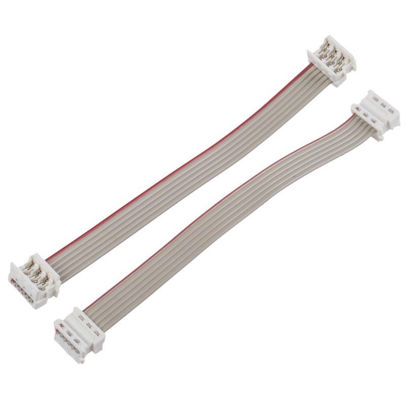 500 pcs - Molex Picoflex Series Flat Ribbon Cable, 6-Way, 150mm Length, Picoflex IDC to Picoflex IDC