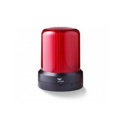 1 pcs - AUER Signal RDM Series Red Dimming, Flashing, Pulsating, Rotating, Steady, Strobe Beacon, 110-240 V ac, Base Mount, LED