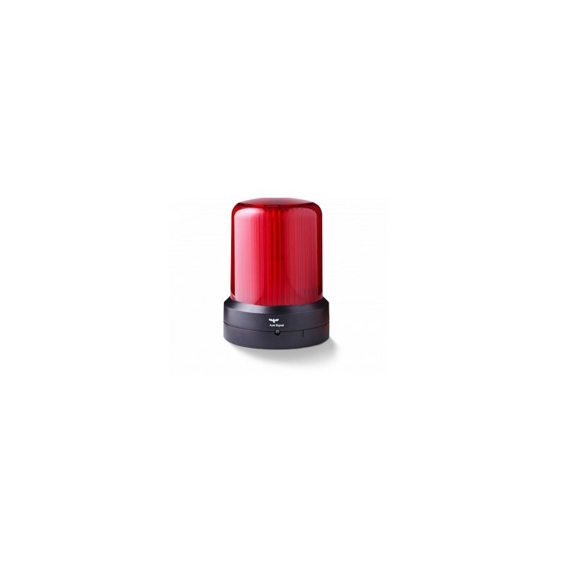 1 pcs - AUER Signal RDM Series Red Dimming, Flashing, Pulsating, Rotating, Steady, Strobe Beacon, 110-240 V ac, Base Mount, LED