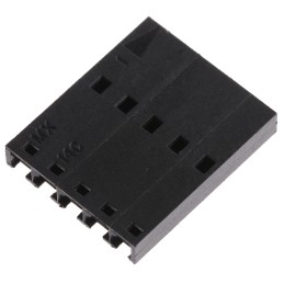 500 pcs - Molex, SL Female Connector Housing, 2.54mm Pitch, 5 Way, 1 Row