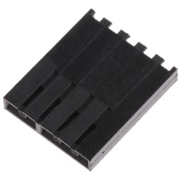 500 pcs - Molex, SL Female Connector Housing, 2.54mm Pitch, 5 Way, 1 Row