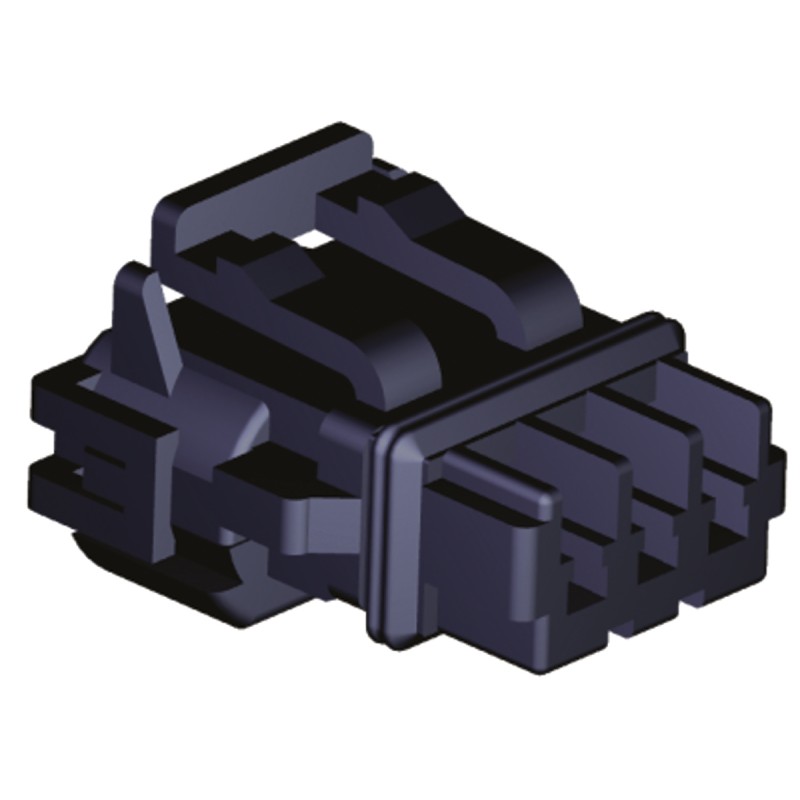 5 pcs - Molex, Mizu-P25 Automotive Connector Socket 3 Way, Crimp Termination