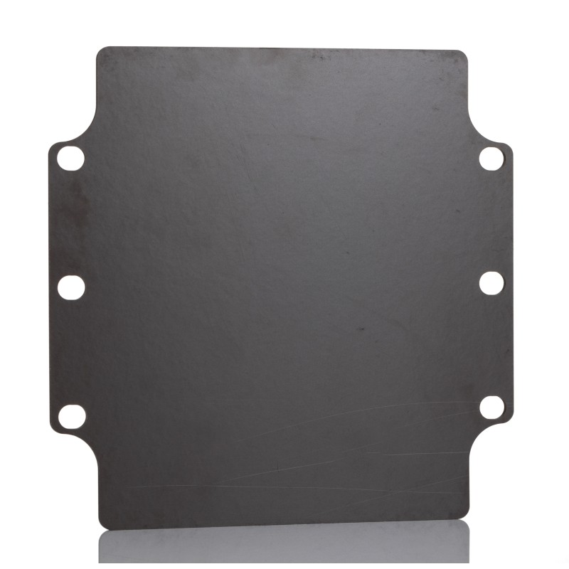 1 pcs - RS PRO Bakelite Mounting Plate, 2mm H, 109mm W, 109mm L for Use with RS PRO GRP Enclosure