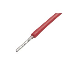 5 pcs - Molex Male CLIK-Mate to Unterminated Crimped Wire, 75mm, 0.08mm², Red