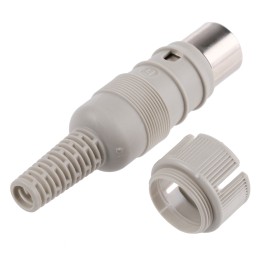 1 pcs - Hirschmann, MAS 5 Pole M16 Din Plug, 4A, 34 V ac/dc IP30, Screw Lock, Male, Cable Mount