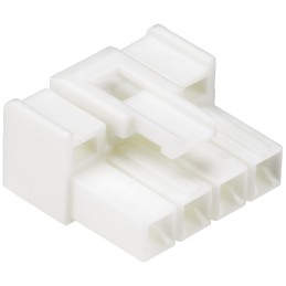 500 pcs - JST, VLP Male Connector Housing, 6.2mm Pitch, 4 Way, 1 Row