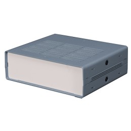 1 pcs - RS PRO Grey Extruded Aluminium Enclosure, IP30, Grey Lid, 178 x 203 x 65mm