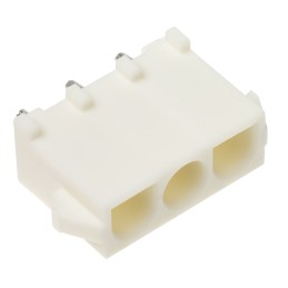 5 pcs - TE Connectivity Universal MATE-N-LOK Series Straight Through Hole Mount PCB Socket, 3-Contact, 1-Row, 6.35mm Pitch,