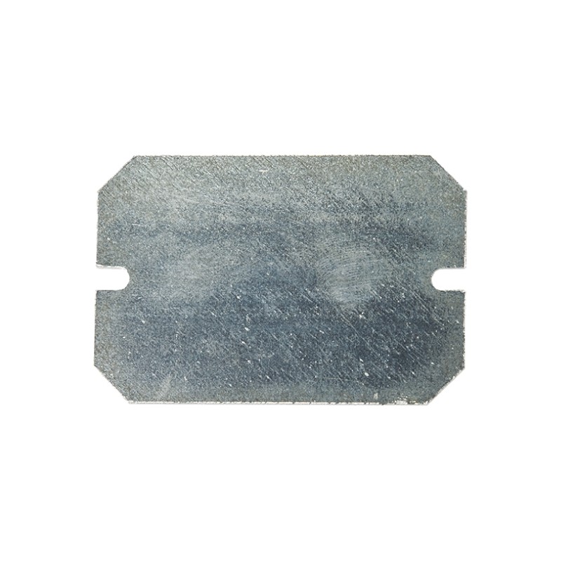 1 pcs - Fibox Steel Mounting Plate, 54mm H, 1.5mm W, 140mm L for Use with D Series, M Series