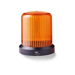 1 pcs - AUER Signal RDM Series Amber Dimming, Flashing, Pulsating, Rotating, Steady, Strobe Beacon, 48 V ac/dc, Horizontal,