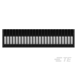 500 pcs - TE Connectivity MICRO CT Series Straight Cable Mount, IDC PCB Socket, 24-Contact, 1-Row, 1.2mm Pitch, IDC Termination