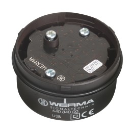 1 pcs - Werma KS71 Series Black Terminal Element, 5 V, DC