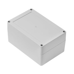 1 pcs - RS PRO Grey ABS Enclosure, IP65, Grey Lid, 100 x 150 x 75mm