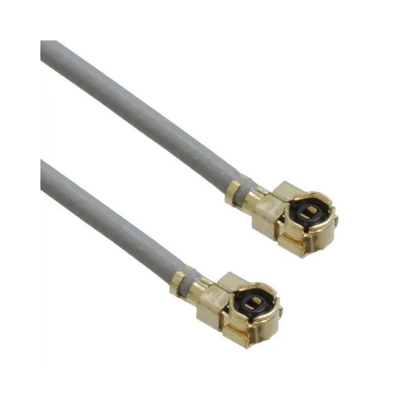 5 pcs - Molex 73412 Series Male U.FL to U.FL Coaxial Cable, 162mm, RF Coaxial, Terminated