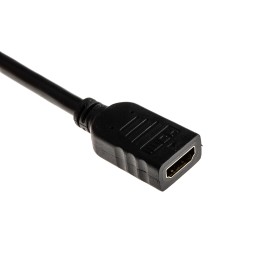 1 pcs - RS PRO Single Gang 1 Way Female to Female HDMI Faceplate