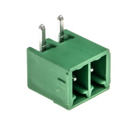 5 pcs - Phoenix Contact 3.81mm Pitch 2 Way Right Angle Pluggable Terminal Block, Header, Through Hole, Solder Termination