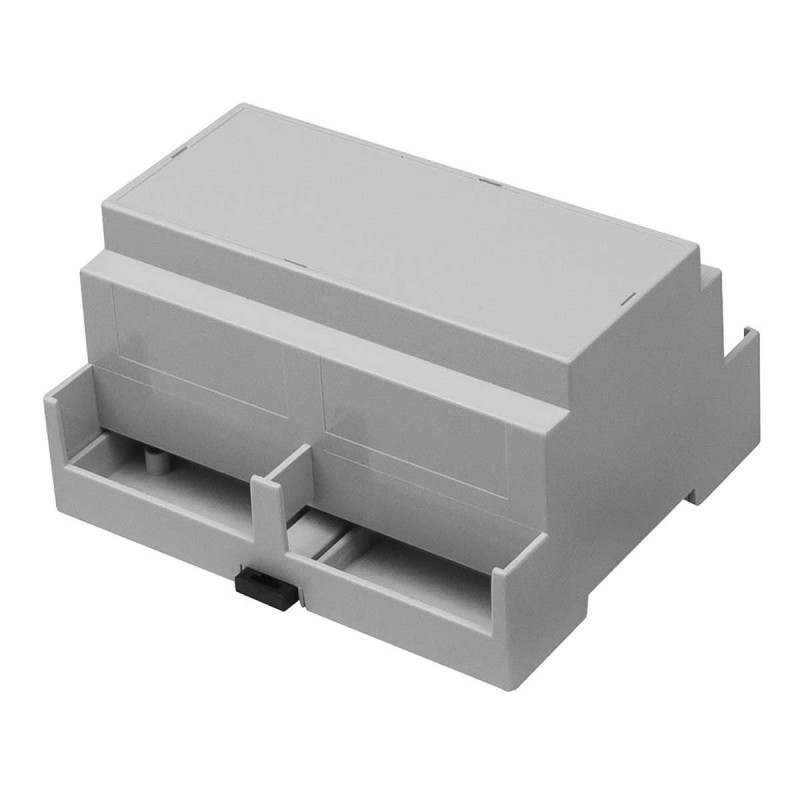 1 pcs - RS PRO Extended Walls Sides, Open Top Enclosure Type, 106.2 x 90 x 58mm, Polycarbonate DIN Rail Enclosure Kit