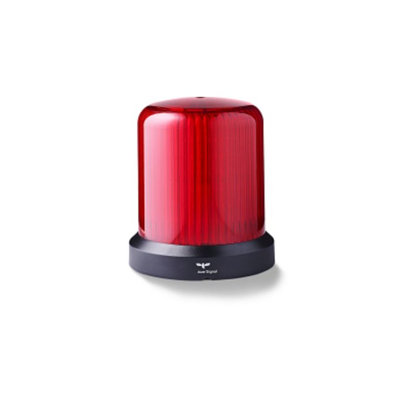 1 pcs - AUER Signal RDMHP Series Red Multiple Effect Beacon, 24 V ac/dc, Base Mount, LED Bulb, IP66