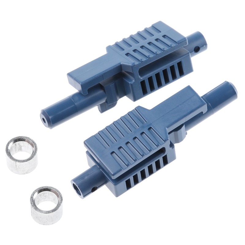 500 pcs - Broadcom, HFBR, POF Simplex Fibre Optic Connector 1mm Fibre Size