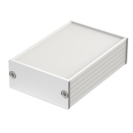 1 pcs - Bopla Filotec (Set) Series Aluminum (Anodized) Aluminium Enclosure, IP40, Aluminum (anodized) Lid, 80 x 55.3 x 24.4mm