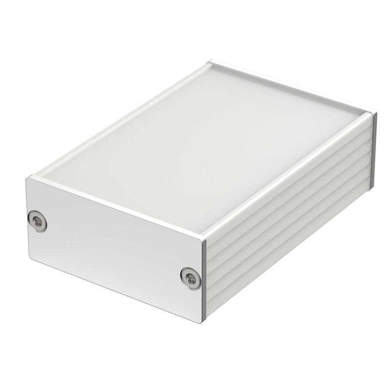 1 pcs - Bopla Filotec (Set) Series Aluminum (Anodized) Aluminium Enclosure, IP40, Aluminum (anodized) Lid, 80 x 55.3 x 24.4mm