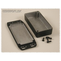 1 pcs - Hammond 1590 Series Die Cast Aluminium Enclosure, IP65, Flanged, 100 x 50 x 25mm