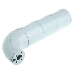 1 pcs - Werma 894 Series Red/Yellow/Green Signal Tower, 3 Lights, 24 V dc, Tube, Wall Mount