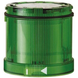 1 pcs - Werma 644 Series Green Steady Effect Beacon Unit, 24 V dc, LED Bulb, DC, IP65