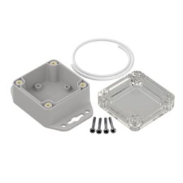 1 pcs - RS PRO Polycarbonate Enclosure, 40.1 x 61.3 x 61.1mm