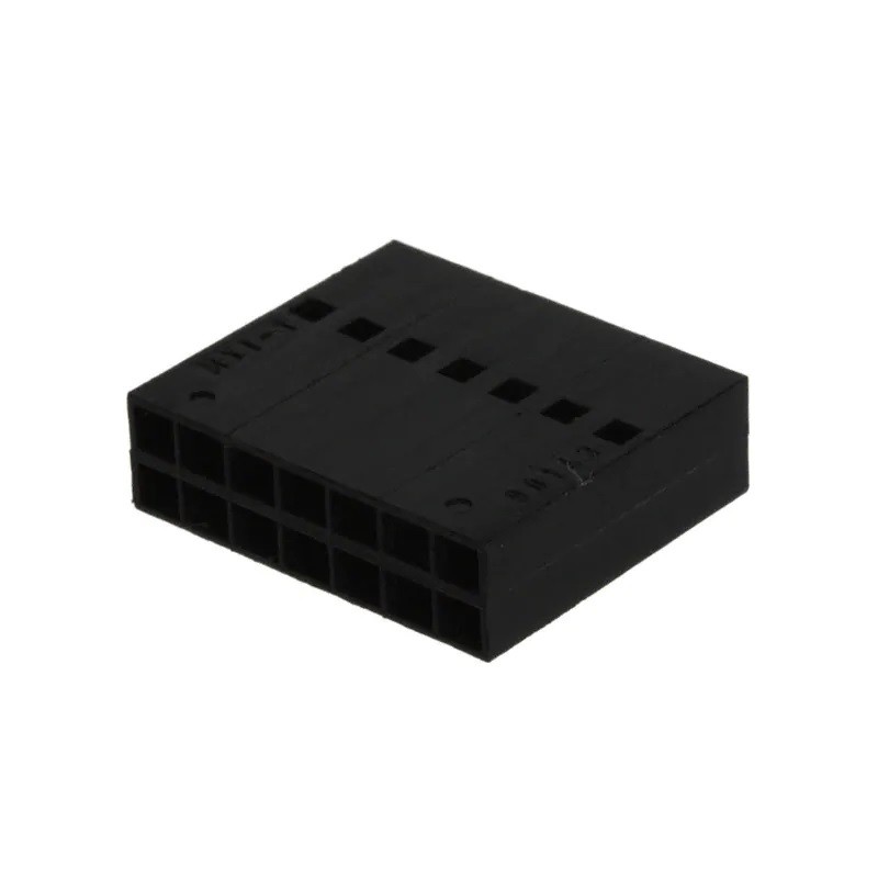 500 pcs - Molex, 90143 Female Crimp Connector Housing, 2.54mm Pitch, 14 Way, 2 Row