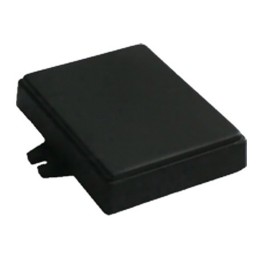 1 pcs - RS PRO Black ABS Enclosure, IP54, Flanged, 76.45 x 77.85 x 18.15mm