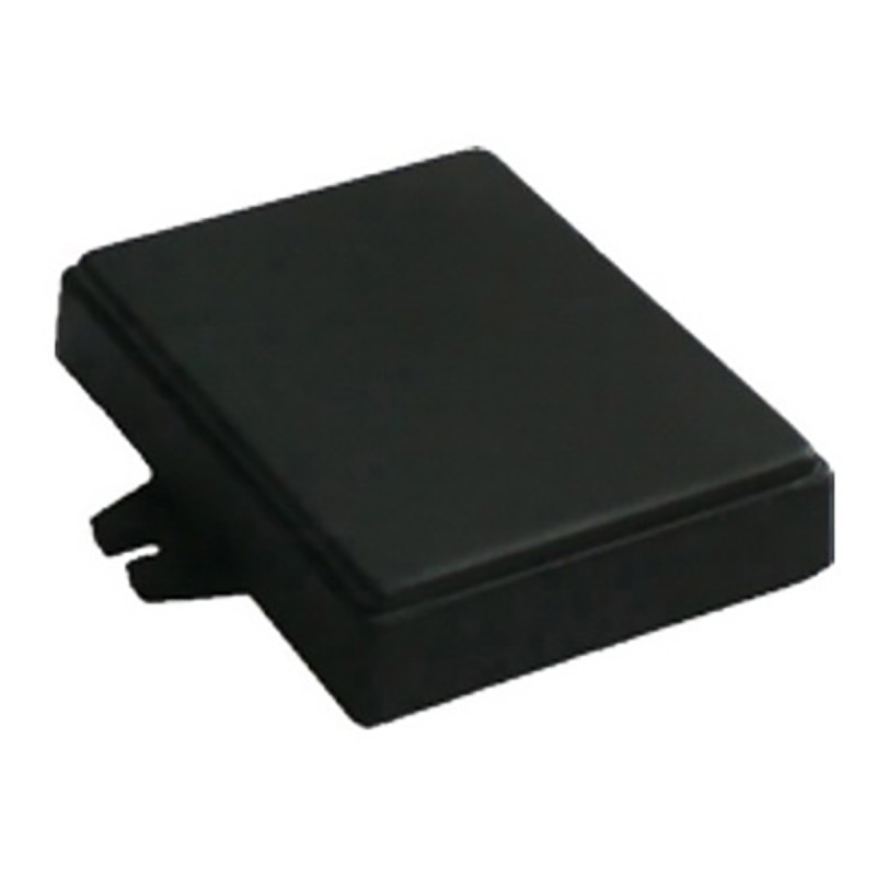 1 pcs - RS PRO Black ABS Enclosure, IP54, Flanged, 76.45 x 77.85 x 18.15mm