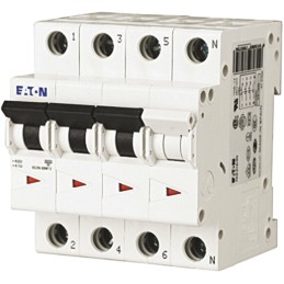 1 pcs - Eaton xEffect MCB, 3P, 63A Curve C, 230 - 400V AC, 6 kA Breaking Capacity