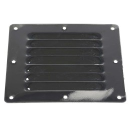 1 pcs - RS PRO Stainless Steel Louvred Panel, 127 x 115 x 0.7mm