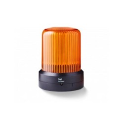1 pcs - AUER Signal RDM Series Amber Dimming, Flashing, Pulsating, Rotating, Steady, Strobe Beacon, 110-240 V ac, Base Mount,
