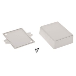 1 pcs - RS PRO Light Grey ABS Enclosure, IP54, 75.9 x 58.8 x 27.9mm