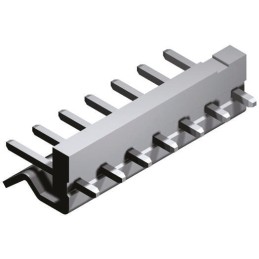 500 pcs - Molex SPOX Series Straight Through Hole Pin Header, 3 Contact(s), 5.08mm Pitch, 1 Row(s), Unshrouded