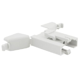 5 pcs - Souriau, SMS Male Connector Housing, 4 Way, 1 Row