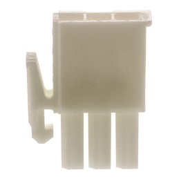 500 pcs - TE Connectivity, Mini-Universal MATE-N-LOK Male Connector Housing, 4.2mm Pitch, 3 Way, 1 Row