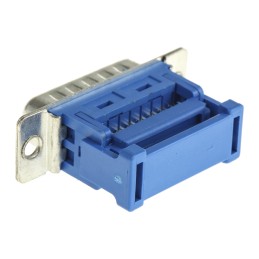 5 pcs - RS PRO 15 Way Cable Mount D-sub Connector Plug, 2.54mm Pitch