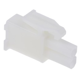 5 pcs - TE Connectivity, Mini-Universal MATE-N-LOK Male Connector Housing, 4.2mm Pitch, 2 Way, 1 Row