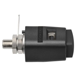 1 pcs - Schutzinger 6.2mm Black Terminal Post, 33V dc, 16A, M6 Thread