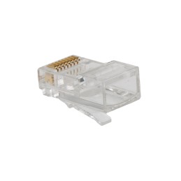 5 pcs - MH Connectors MHRJ Series Male RJ45 Connector, Cable Mount, Cat5e, UTP Shield