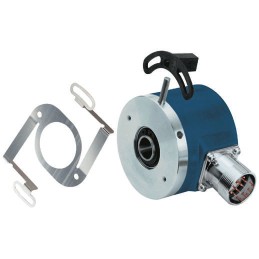 1 pcs - Baumer GI333 Series Optical Incremental Encoder, 500 ppr, HTL/Push Pull Signal, Hollow Type, 12mm Shaft